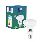 TBE Lighting 15 W LED R80 Reflektorlampe – E27 Standard-Schraubfassung, entspricht 100 W nicht dimmbar, 1200 Lumen Ausgangsleistung, 20.000 Stunden Lebensdauer (3000 K warmweiß)