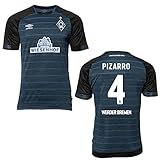 UMBRO SV Werder Bremen Trikot Away 2019 - PIZARRO 4, Größe:YXL (158)