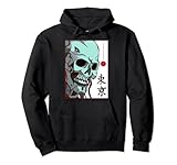 Cyberpunk Vaporwave Totenkopf Teufel Schädel Gothic Ästhetik Pullover H