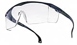 Schutzbrille BASIC klar EN166 blau Laborb