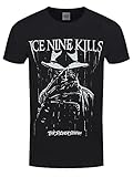 Ice Nine Kills Freddy Männer T-Shirt schwarz L 100% Baumwolle Band-Merch, B