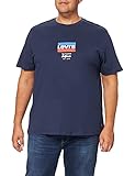 Levi's Herren T- shirt, 56760-0010, Blau, 3XL