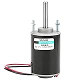 DC-Elektromotor, 12/24V Multi-Use-Bürste DC-Motor 3500/7000 U/min Einstellbar für kleine Schneidtisch-Schleifmaschine für Zuckerwatte-Maschine(12V3000 Umdrehung)