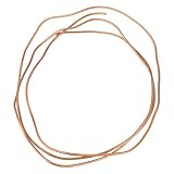 Yosoo Health Gear Weiches Kupferrohr 2M Kupferrohr, Außendurchmesser 3 mm x Innendurchmesser 2 mm Dicke 0,5 mm Kupferrundrohr, Weichkupfer-Kupferrohr für die Herstellung von Kü