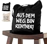 ELES VIDA Abschiedsgeschenk Rentner Tasche 38x42 zur Pensionierung als Dankeschön bei Verabschiedung, Kollegen Kollegin zum Ruhestand bei Renteneintritt oder Pensionierung- Abschiedsfeier Geburtstag