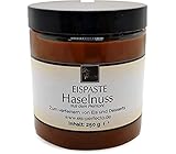 Haselnusspaste aus dem Piemont für Eis - Eispaste - 99% reine Haselnuss » ohne künstliche Aromastoffe » für Eis, Desserts, Getränke, Pralinen und vielem mehr » 250 g