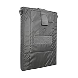 Tasmanian Tiger TT Modular Computer Sleeve modulare, gepolsterte Laptop- und Tablet-Hülle für 15-Zoll Notebooks mit zusätzlichem Tablet-Fach, kompatibel mit modularen TT Rucksäcken, Titan Grey