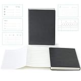 HillSee - Notizbuch A5 dotted Hardcover /Inhaltsverzeichnis + Kalenderwoche + Kontaktseite + 3-facher Jahresplan + Gepunktet Innenseite /Notebook 180 Seiten, cremeweißes Papier 100 g, A5 -G