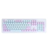 Xiaomu 104 Tastenkappe für MX-Achse geeignet,Kabelgebundene Tastatur Accessoires,PBT Gaming-T