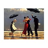 Tanzen Edward Hopper Ölgemälde Wandkunst Poster und Drucke auf Leinwand Kunstwerk Bild für Wohnzimmer -60x90cm ohne R