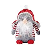 Weihnachtsschmuck Elf Plüsch Dekoration Zwerge GNOME Weihnachtsmann Schneemann Licht Rudolph Faceless Doll Forest People Doll Gesichtslose Plüsch Puppe Hausdekoration Ornament Geschenk