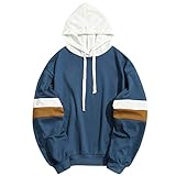 Kanpola Herren Pullover Männer Slim Fit Kapuzenpullover Hoodie Sweatshirt mit Kap