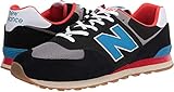 New Balance Herren 574v2 Sneaker, Black/Neo Class, 53 EU