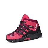 adidas Unisex-Kinder Terrex MID GTX I Cross Trainingsschuhe, Bayint/Negbás/Rosint, 24 EU