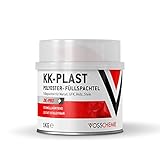 Vosschemie KK-Plast Füllspachtel 1.000g - 2K Polyesterspachtel mit besonders guten Fülleig