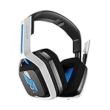 ASTRO Gaming A20 Wireless Headset Gen 2, Leicht und Robust, Flip-to-mute-Mikrofon, +15-Stunden Akkulaufzeit, 15m Reichweite, für PlayStation 5, PS4, PC, Mac - Weiß/B