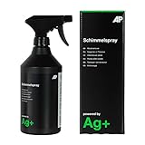 Ag+ Schimmelspray/Schimmelentferner, chlorfrei, mit Aktivsauerstoff-Sofortwirkung und Ag+-Langzeitwirkung (600 ml)