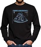 Ripley X-Ray Alien Sweatshirt Pullover Herren XXXXL Schw