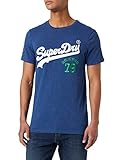 Superdry Herren VL Source Tee T-Shirt, Bright Blue Marl, L