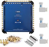 3X Anadol Quattro LNB + Anadol Gold Line 13/24 Multischalter im Set - für 3 Satelliten & 24 Teilnehmer/Receiver - Digital Multiswitch, HD Sat-Switch, Netzteil + Aufdrehhilfe + 61 F-Steck