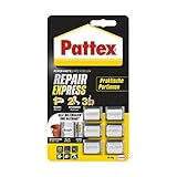 Pattex Powerknete 1933440 Repair Express, vorportionierte Modelliermasse zum Kleben & Reparieren, Epoxidharz Kleber für viele Materialien, lackier- und schleifbare Knete, 6x5g