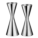 Romote Cocktail Jigger Edelstahl 30/45 Ml 30/60 Ml Doppelt Geist Weinemixer Messen Cup 2 Stücke Für Schlafzimmer Hause Hochzeitsparty Room Weihnachten Halloween Dek