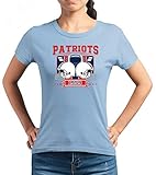 Patriots 1959 New England Pats Football An Jedem Verdammten Sonntag Super Bowl Premium T-Shirt Frauen Shirt, Größe:L, Farbe:Hellblau (SkyBlue L191)