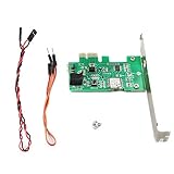 LilyJudy WiFi Relay Modul PCI-E Desktop PC Sprach Fern Bedienungs Karte EIN- / Ausschalten der Bootkarte Arbeiten Sie mit Alexa Home IFTTT