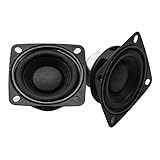 Wnuanjun 2 STÜCKE Full Range 2 inch Lautsprecher 15W DIY Soundbar Boombox Unit Tragbare Radio 10W 20 Watt 4 Ohm Lautsprecher HiFi Bluetooth Lautsprecher 55mm (Größe : 8 ohm 10W)