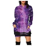 Abendkleid Langarm Winterkleid Damen Weihnachtskleid Samtkleid Silvester Kleid Wickelkleid für Hochzeitsgäste Knielang Herbst Winter Partykleid Weihnachtspullover Mode Slim Pulloverkleid Outw