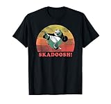Kung Fu Panda Skadoosh! Retro Circle Portrait T-S