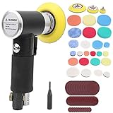 Schwarz Pneumatisch Luft Sander, Gemacht von Rostfrei Stahl 16.5. X. 4.5. X. 9.5 cm Weniger als 83 dB