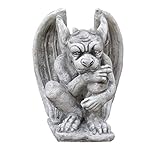 gartendekoparadies.de Massive Steinfigur Gargoyle Torwächter aus Steing