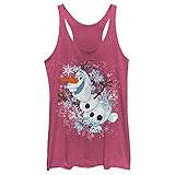 Fifth Sun Damen Olaf Dream T-Shirt, Pink Heather,