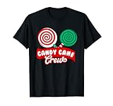 Candy Cane Crew Weihnachtssüßigkeiten Familienkostüm T-S