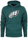 New Era - NFL Philadelphia Eagles Team Logo Hoodie - Petrol Grün Farbe Petrol Grün, Größe L