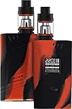 Baluum Hülle für SMOK Alien 220W in Schwarz/Rot E-Zigaretten Schutzhülle aus Silikon ähnlichen TPU