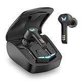 Bluetooth Kopfhörer, In Ear Ohrhörer HiFi Sport Kopfhörer In Ear Kopfhörer mit Physische Noise Cancelling Schw