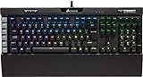 Corsair K95 RGB Platinum Mechanische Gaming Tastatur (Cherry MX Speed: Schnell und Hochpräzise, Multi-Color RGB Beleuchtung, Qwertz) schw