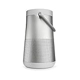 Bose SoundLink Revolve+ (Serie II) Bluetooth speaker – Tragbarer, wasserabweisender kabelloser Lautsprecher mit langer Akkulaufzeit, Silb