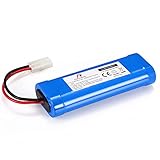HT TopHinon 7.2V 4000mAh NiMH RC Akku Racing Pack für Modellbau Autos, Flugzeug, Roboter (Spielzeug/Toy), Hochleistungs RC Akkupack + Untersetzer als Geschenk
