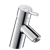 hansgrohe Wasserhahn Talis S (Armatur mit Auslauf Höhe 70mm und Zugstangen-Ablaufgarnitur) C