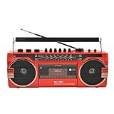 Antike Bandrecorder Bandmaschine - FM/AM/SW1/SW2 Vierbänder Radio - SD/USB High Power Recorder,R