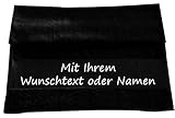 Druckreich Handtuch mit Ihrem Wunschtext oder Namen 100 x 50 cm/Fb. Schw