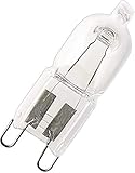 Osram HaloPin Halogen-Stecksockellampe, G9-Sockel, dimmbar, 33 Watt - Ersatz für 40 Watt, Warmweiß - 2700K, 2er-Pack