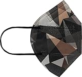 TechniSat TECHNIMASK 2.0 - FFP2 Maske (5-lagige Gesichtsmaske mit hochwertigem Vlies, Mund- und Nasen-Bedeckung, dermatologisch getestet, Made in Germany) Muster Camouflage - 15 Stück