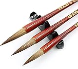 ZHANGDONG Chinesische Kalligraphie Pinsel Kalligraphie stifte pinselstifte Set Kalligraphie-Praxis-Stift-Set/Chinesische Kalligraphie-Pinsel, Redwood Pole Wolf B