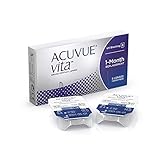 ACUVUE Vita Monatskontaktlinsen mit maximalem Tragekomfort – Den ganzen Monat lang – -4,75 dpt & BC 8.8 – Mit UV Schutz & durchgängig hohem Feuchtigkeitsgehalt – 6 L