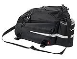 VAUDE Radtaschen Silkroad L (i-Rack), black, one Size, 127060100