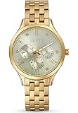 JETTE Damen-Uhren Analog Quarz One Size Gold 32018374